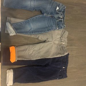 Boys Gap lined pants all size 4t